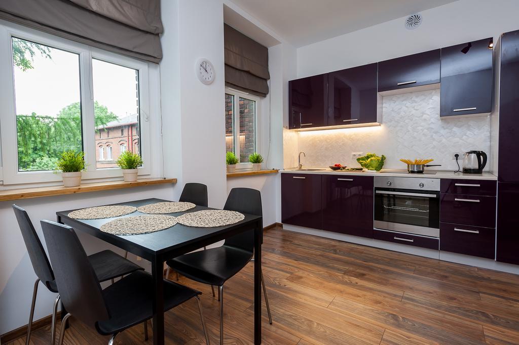 Apartment Zamulkowa Katowice Exteriör bild